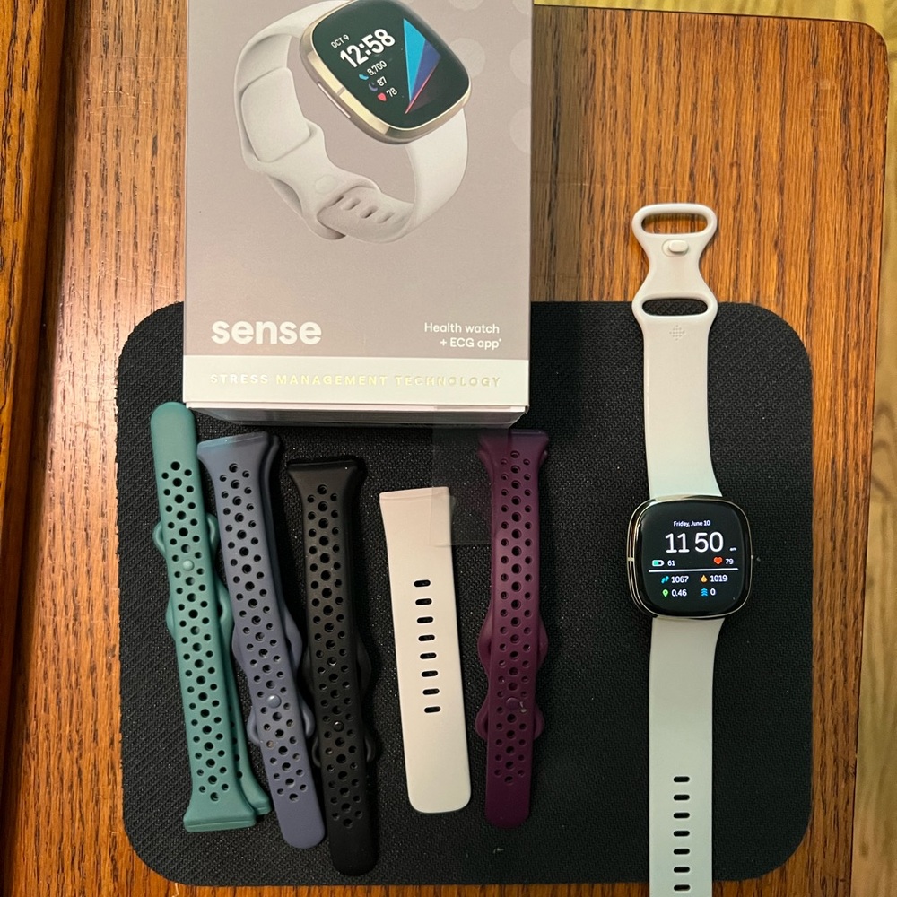 Rose Gold, Fitbit Sense